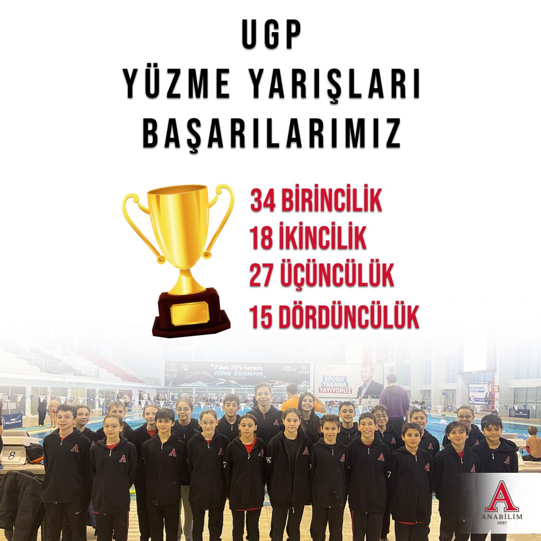 UGP Yüzme Yarışları Başarılarımız